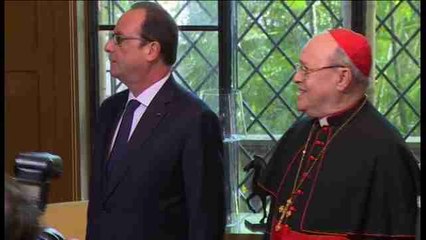 Hollande reconoce al cardenal Ortega su papel en la relación entre Cuba y EEUU