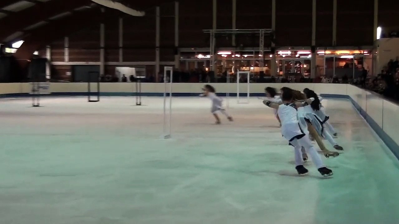 Programme libre Les Lionceaux (Belfort) - 1er en novices - Championnat de France 2015 de ballet sur glace