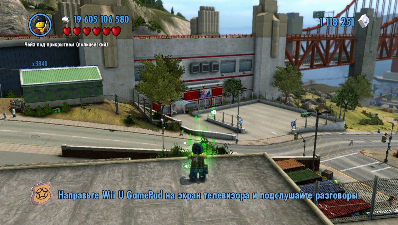 LEGO City Undercover (Wii U) прохождение часть 62 - В погоне за 100%-тами #28