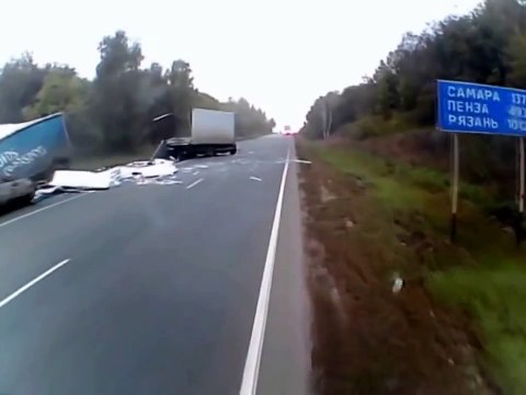 ДТП Две фуры ЛОБ В ЛОБ!!! дтп