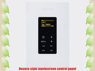 NuVo E6G Decora OLED Control Pad 1-Gang (NV-E6GCP-DC)