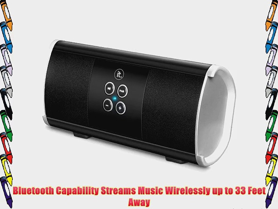 Innovative Technology ITSB-203B Bluetooth Countertop Speaker System