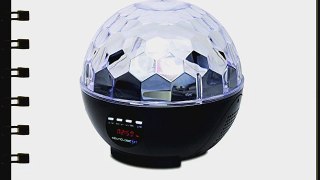SoundLogic Bluetooth Instant Party Speaker with Disco Light Show - Retail Packaging - Black