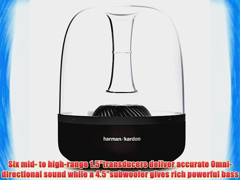 Harman Kardon Aura Wireless Stereo Speaker System (Black)