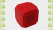 MQbix MQBK3010RED MUSICUBE Wireless Portable Bluetooth Speaker with Built-In Mic for Bluetooth