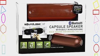 SoundLogic CBS-6/5955R XT Bluetooth Capsule Speaker (Red)