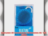 Divoom Bluetune Bean bluetooth Speaker for Smartphones - Retail Packaging - Blue