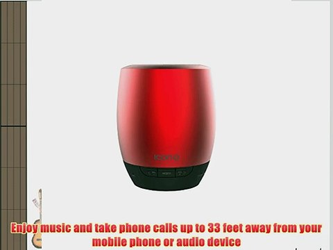 Icon Q - Boundless S2 Bluetooth v2.1 Speaker with Microphone - Red - QBS620