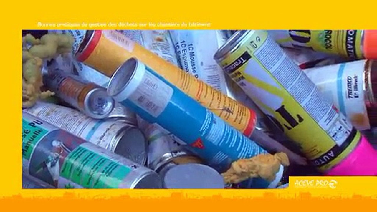 Bonnes pratiques de gestion des déchets sur les chantiers du bâtiment