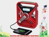 American Red Cross FRX3 Hand Crank NOAA AM/FM Weather Alert Radio with Smartphone Charger