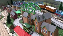 Thomas And Friends Spotlight Green Bulgy Bus Tomy Takara for Trackmaster Kids Toy Train Set