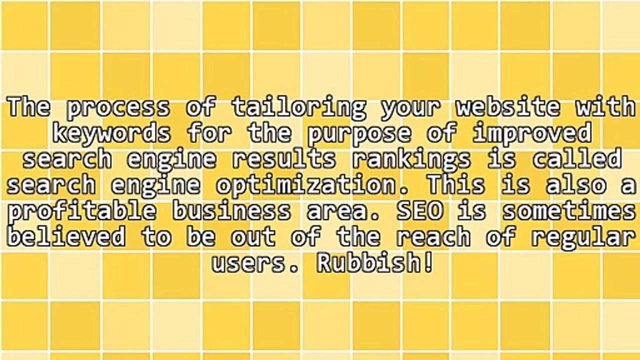 Search Engine Optimization: What You Need To Know