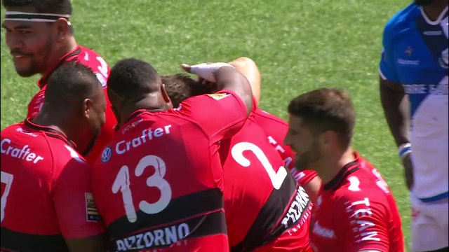 TOP14 - Toulon - Castres: Essai Xavier Chiocci (TLN) - J24 - Saison 2014/2015