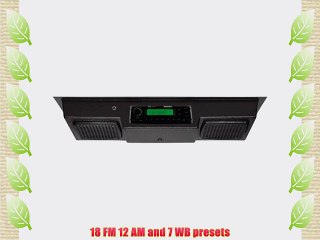 REI Digital Roof-Mount AM/FM/WB Radio - Two Speakers Two Power Ports Model# REC24W