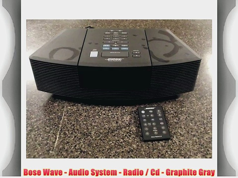 Bose Wave - Audio System - Radio / Cd - Graphite Gray