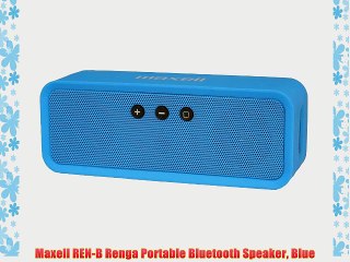 Maxell REN-B Renga Portable Bluetooth Speaker Blue