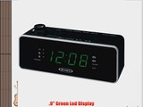 Jensen JCR-235 Dual Alarm Projection Clock Radio