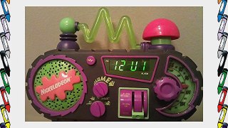 Nickelodeon Time Blaster AM/FM Alarm Clock Radio