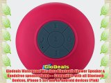 Glodeals Waterproof Wireless Bluetooth Shower Speaker