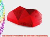 Outdoor Technology Turtle Shell Wireless Boom Box (Red)