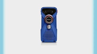 Eton Hand Turbine AM/FM Weather Radio and LED Flashlight - Blue (NFRX1WXBL)