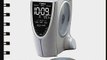 Timex T625T Auto-Set Triple-Alarm CD Clock Radio with Nature Sounds (Titanium)