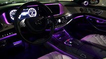 2014 Mercedes-Benz S63 AMG amazing interior lighting