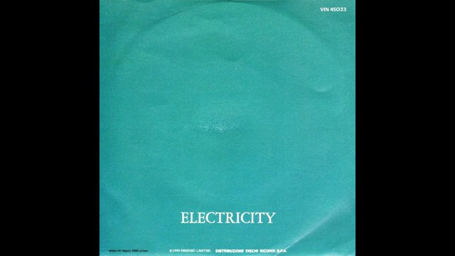 Orchestral Manoeuvres in the Dark - Electricity [1980] - 45 rpm