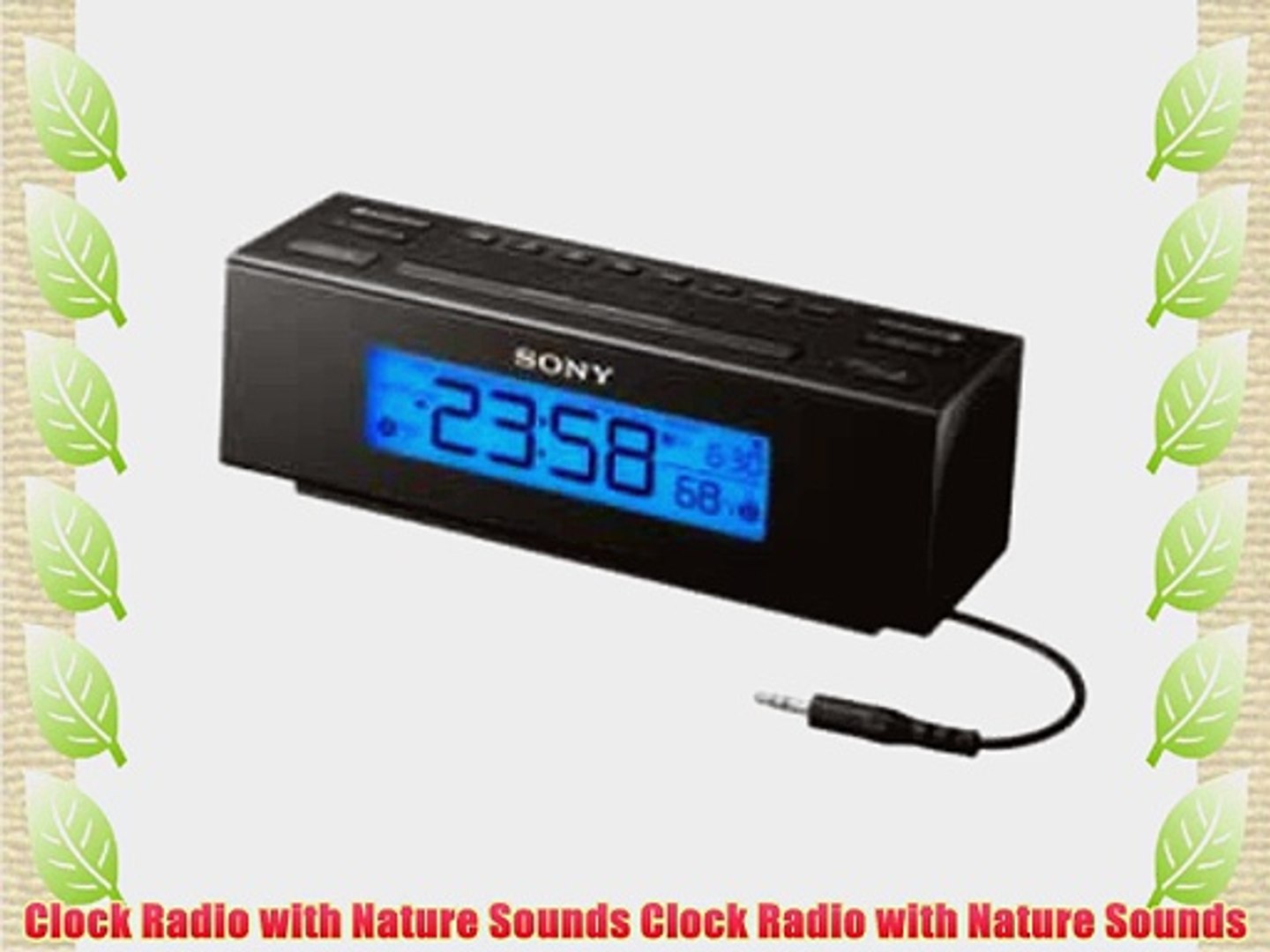 Clock Radio with Nature Sounds Clock Radio with Nature Sounds - video  dailymotion