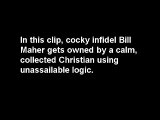 Bill Maher owned by sharp Christian