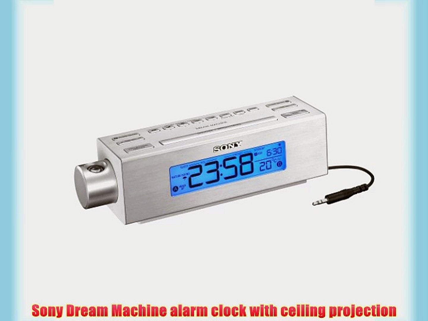 Sony Projector Alarm Clock Radio | Unique Alarm Clock