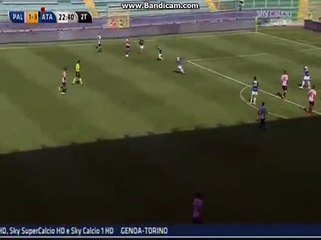 Luca Rigoni Goal Palermo 2-3 Atalanta | Serie A 2015