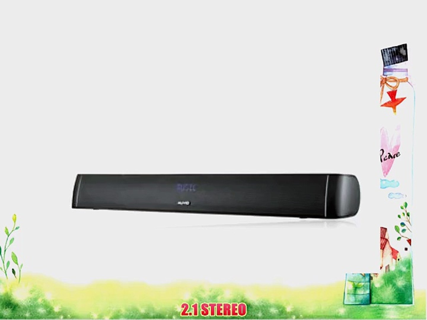 AUVIO SOUNDBAR 32 2.1 STEREO BLUETOOTH 4 INPUTS EQ SBT32210 - video  Dailymotion