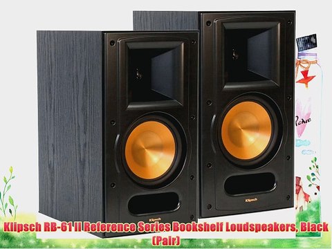 Klipsch Rb 61 Ii Reference Series Bookshelf Loudspeakers Black