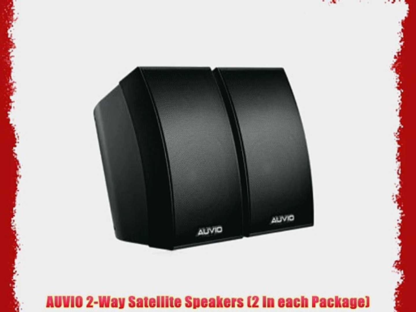 auvio bookshelf speaker