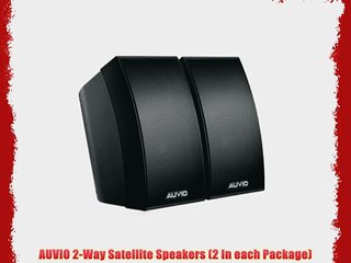 AUVIO 2-Way Satellite Speakers (2 In each Package)