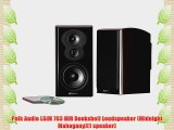 Polk Audio LSiM 703 MM Bookshelf Loudspeaker (Midnight Mahogany)(1 speaker)