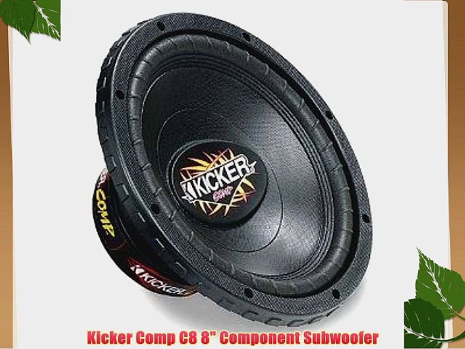 Kicker Comp C8 8 Component Subwoofer