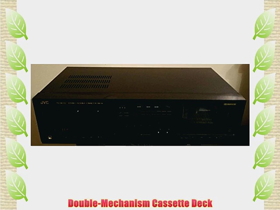 JVC DOUBLE CASSETTE DECK