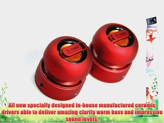 X-Mini MAX XAM15-R Portable Capsule Speaker System Stereo Red