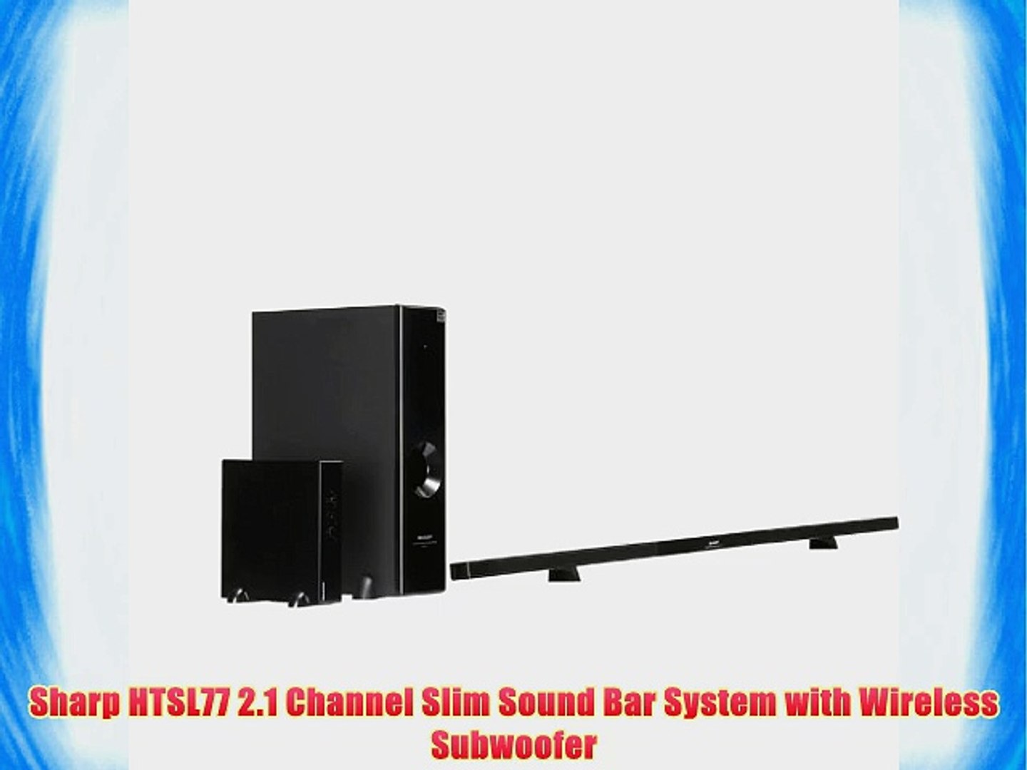 sharp wireless subwoofer