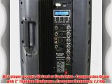 Podium Pro PP1204CA1 600 Watts Band DJ PA Karaoke Active Powered 12-Inch Loud Speaker with