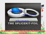 TME Open Reel 1/4 Professional Splicing Kit with Real Aluminum Sensing Foil