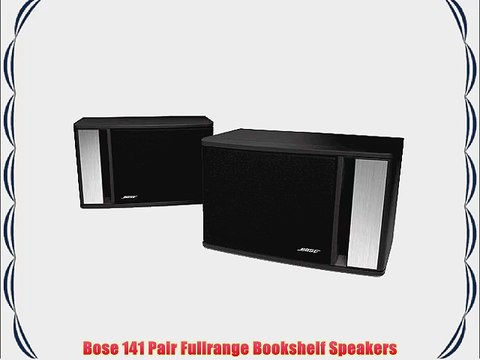 Bose 141 Pair Fullrange Bookshelf Speakers