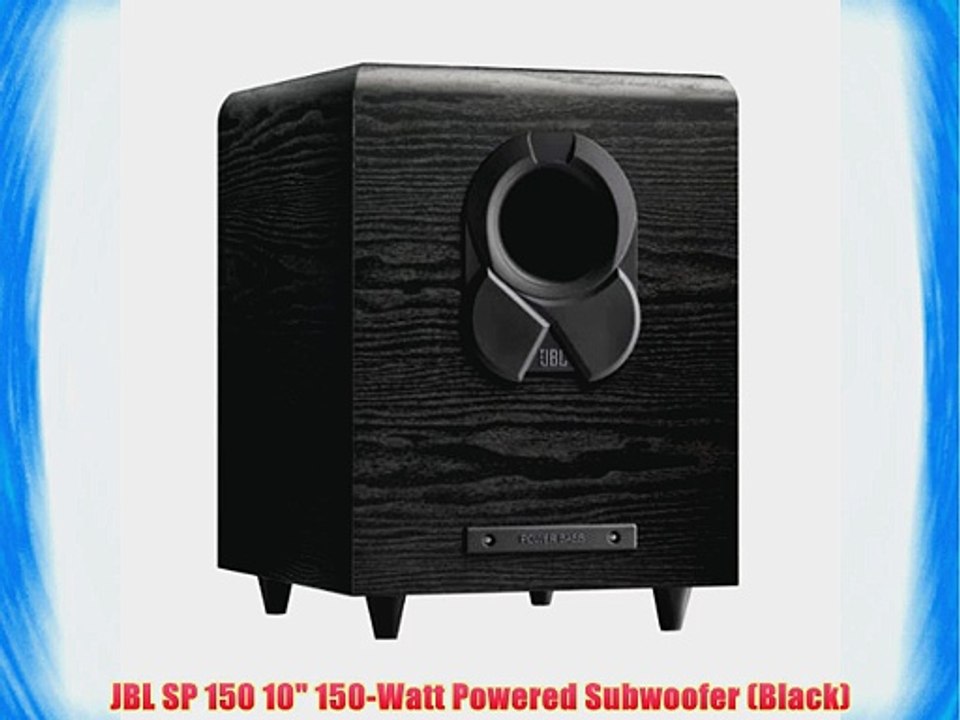 JBL SP 150 10 150-Watt Powered Subwoofer (Black)