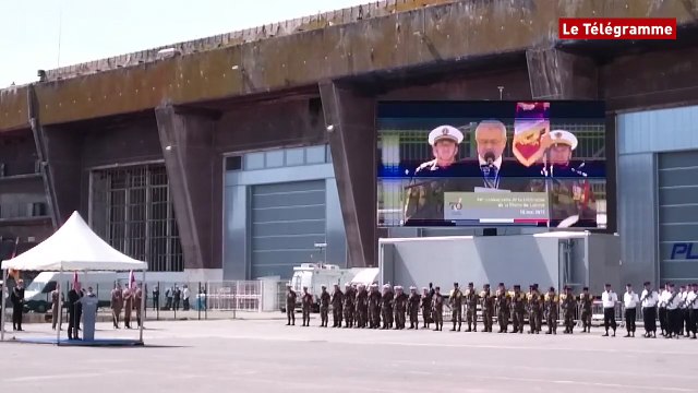 Lorient. Libération de la poche. Le discours de Jean-Yves Le Drian