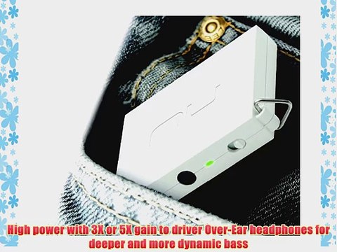 Nuforce MMP-WHITE High Power Portable Headphone Amplifier (White)