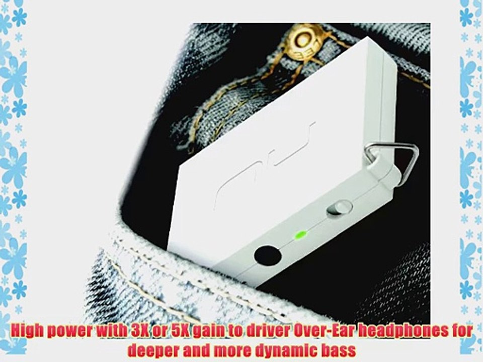 Nuforce MMP-WHITE High Power Portable Headphone Amplifier (White)