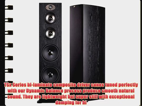 Polk Audio TSx 550T Tower Speaker - Black