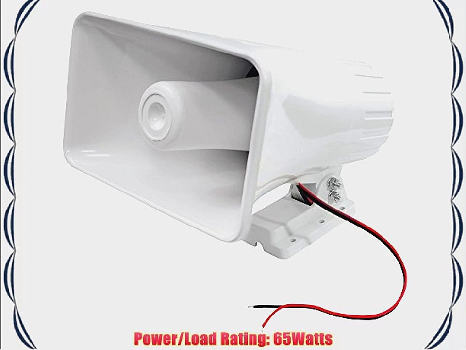 Pyle PHSP5 8-Inch Indoor / Outdoor 65 Watts PA Horn Speaker